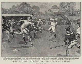 Saved! The Lacrosse Match at Lord